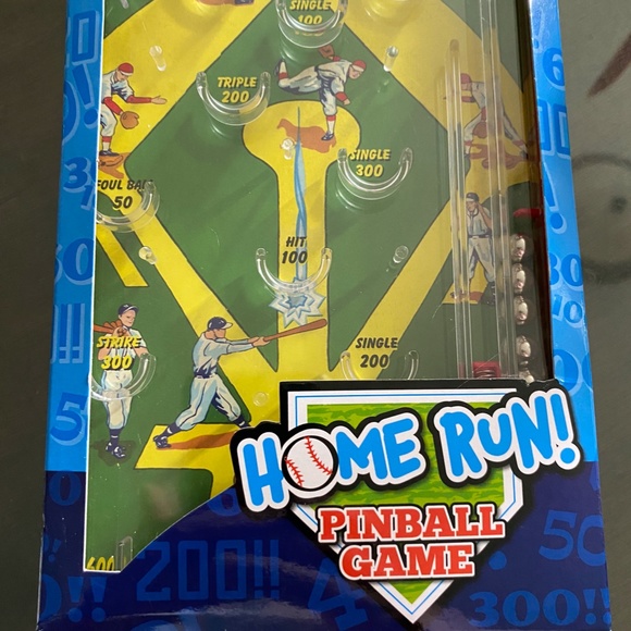 Schylling Home Run Baseball Handheld Pinball Game - Picture 5 of 5
